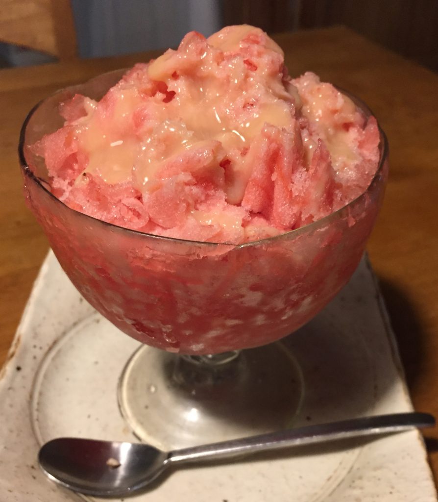 冷凍スイカポップのレシピ