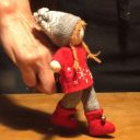手作り布人形の作り方◆子供が喜ぶプレゼントてくてく歩くお人形